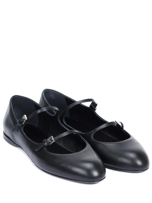 Балетки кожаные MAX MARA