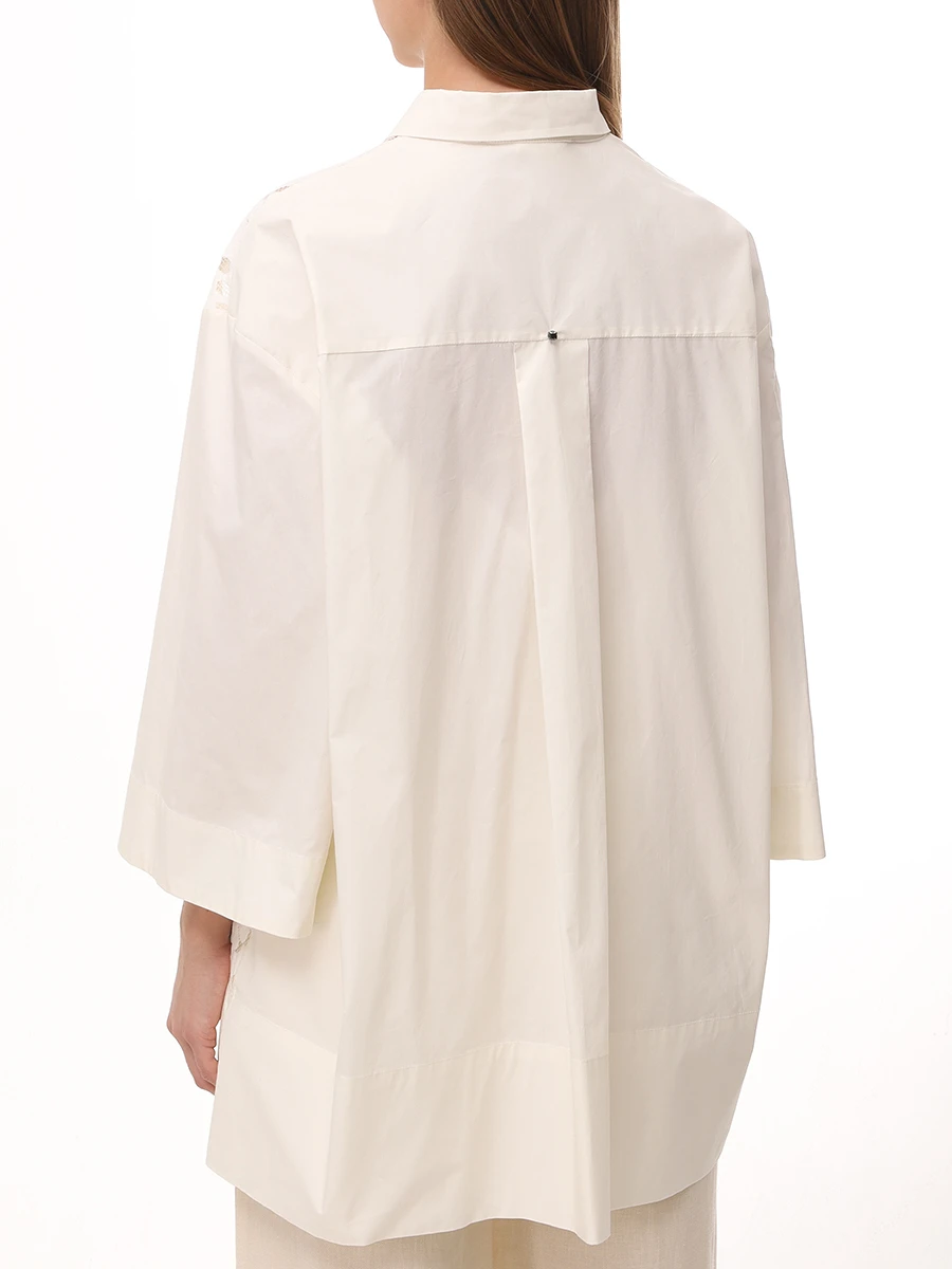 Блуза с кружевом