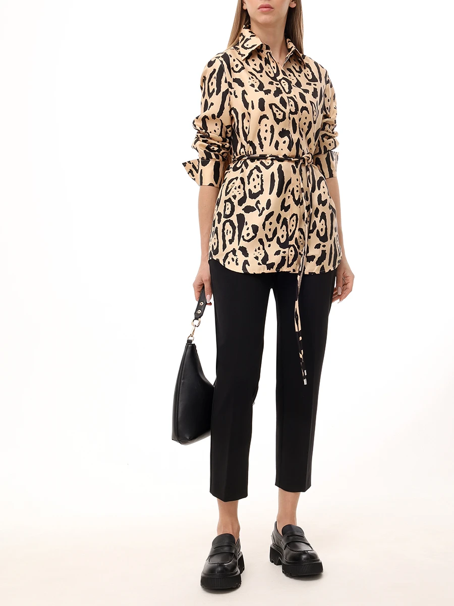 Блуза шелковая