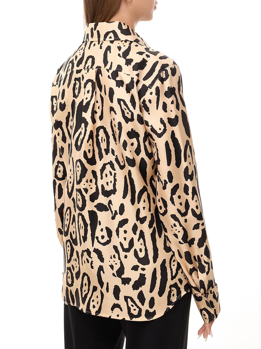 Блуза шелковая