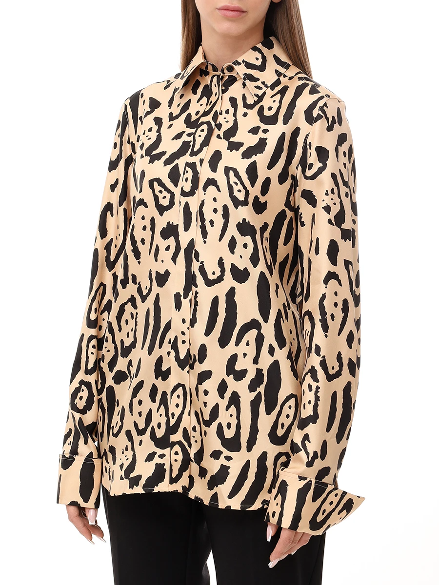 Блуза шелковая