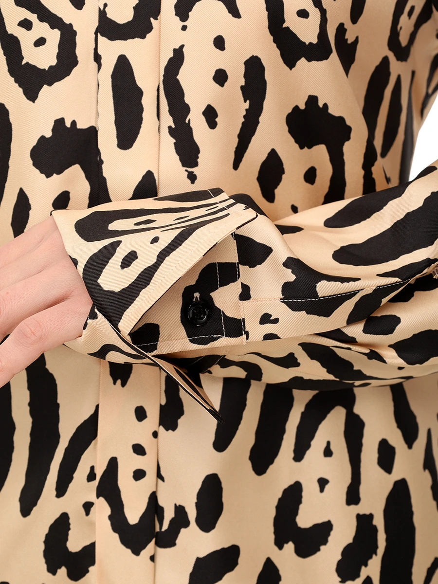 Блуза шелковая