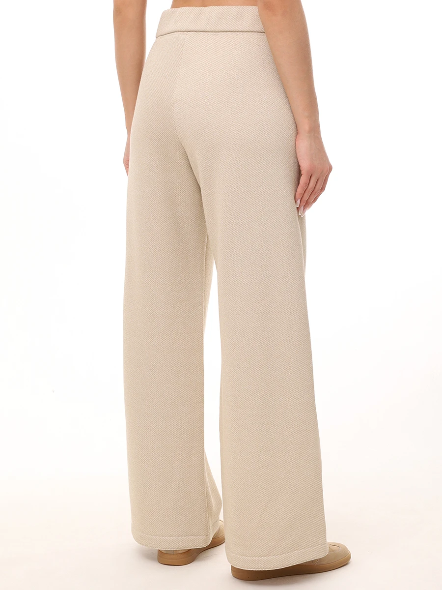 Брюки однотонные