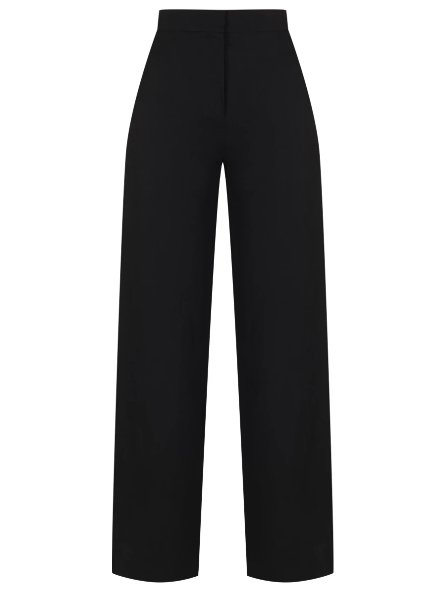 Брюки из вискозы и льна