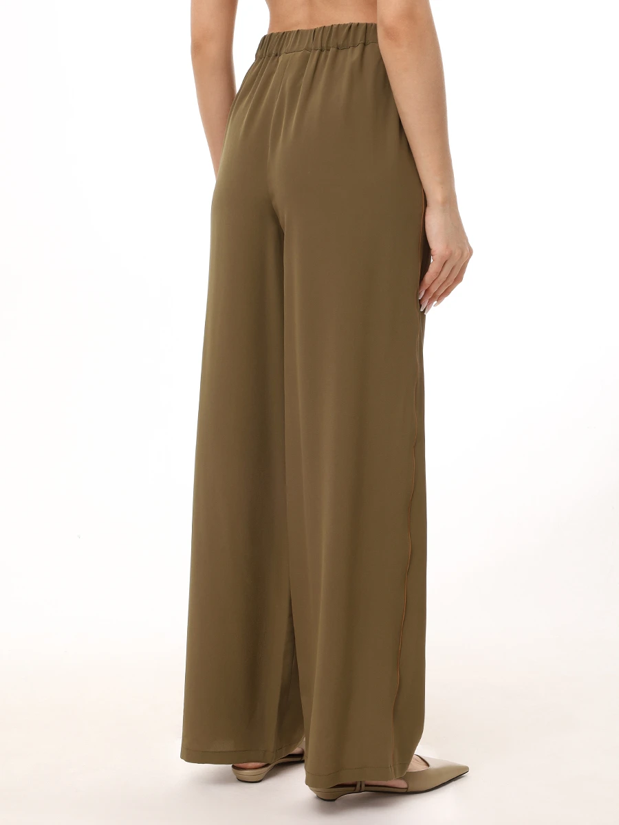 Брюки шелковые