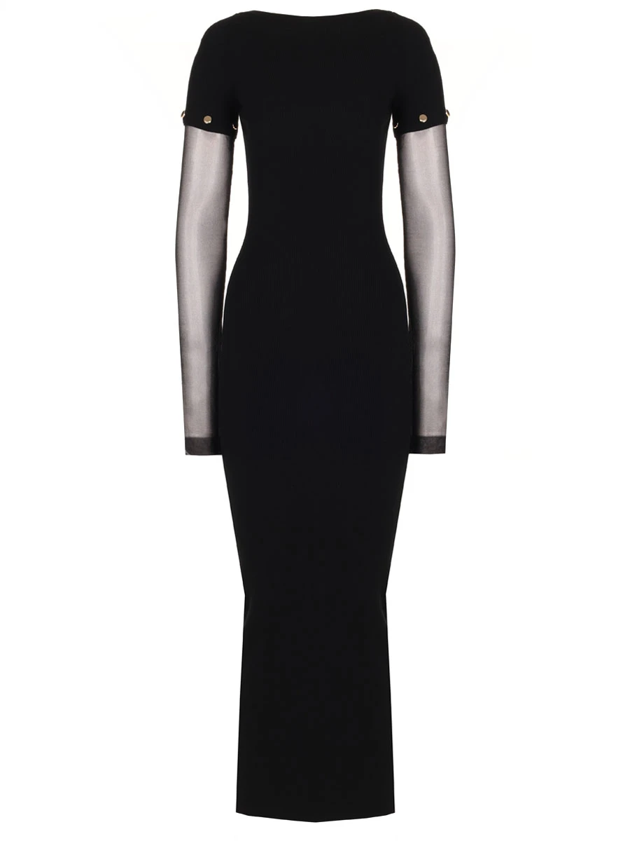 Платье из вискозы