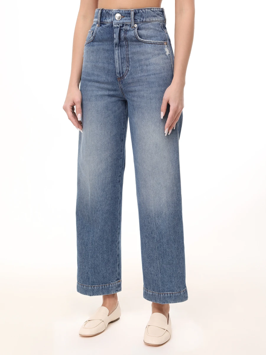 Джинсы хлопковые