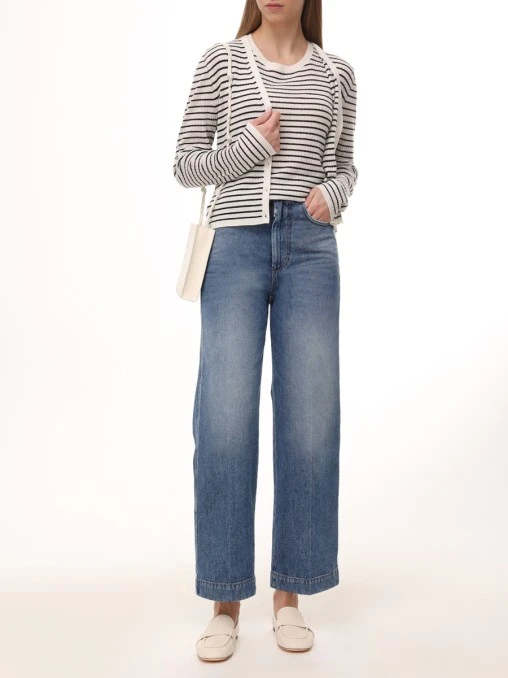 Джинсы хлопковые SPORTMAX