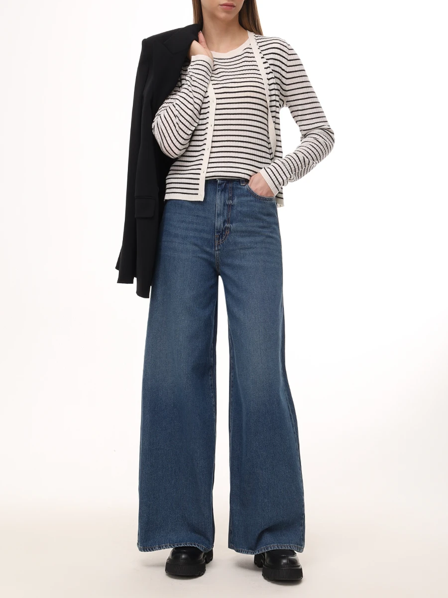 Джинсы хлопковые