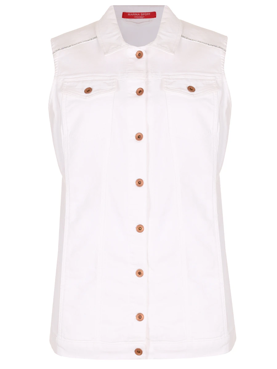 Жилет джинсовый