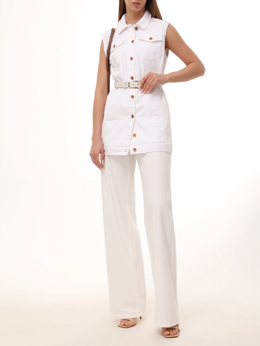 Жилет джинсовый