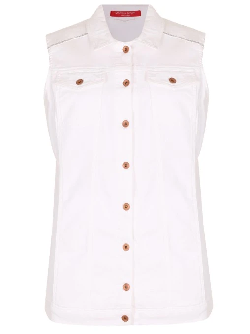 Жилет джинсовый MARINA RINALDI