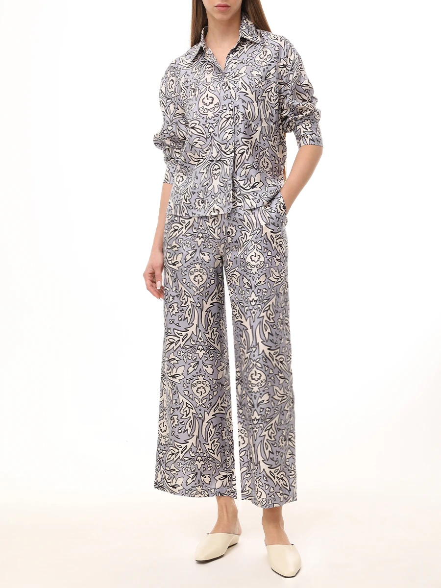 Костюм шелковый