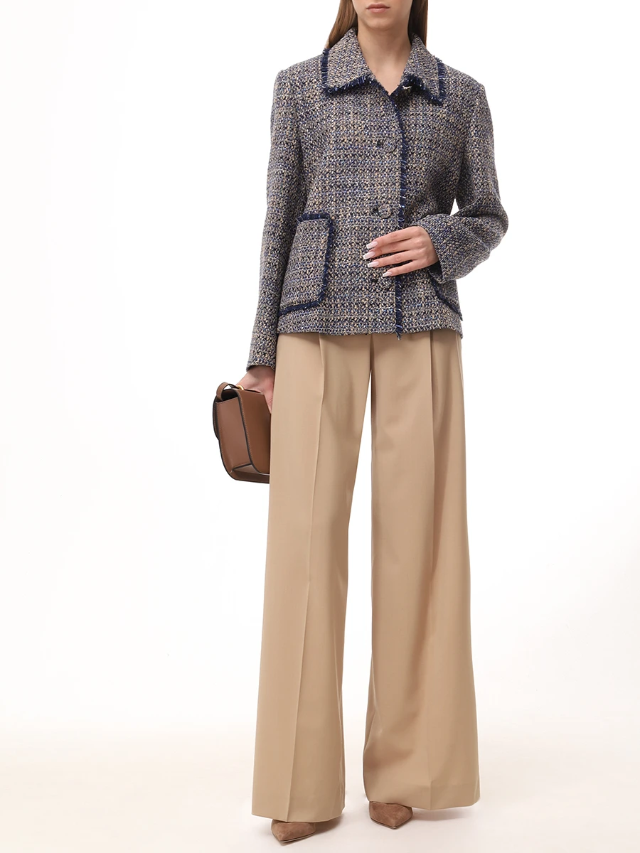 Жакет твидовый