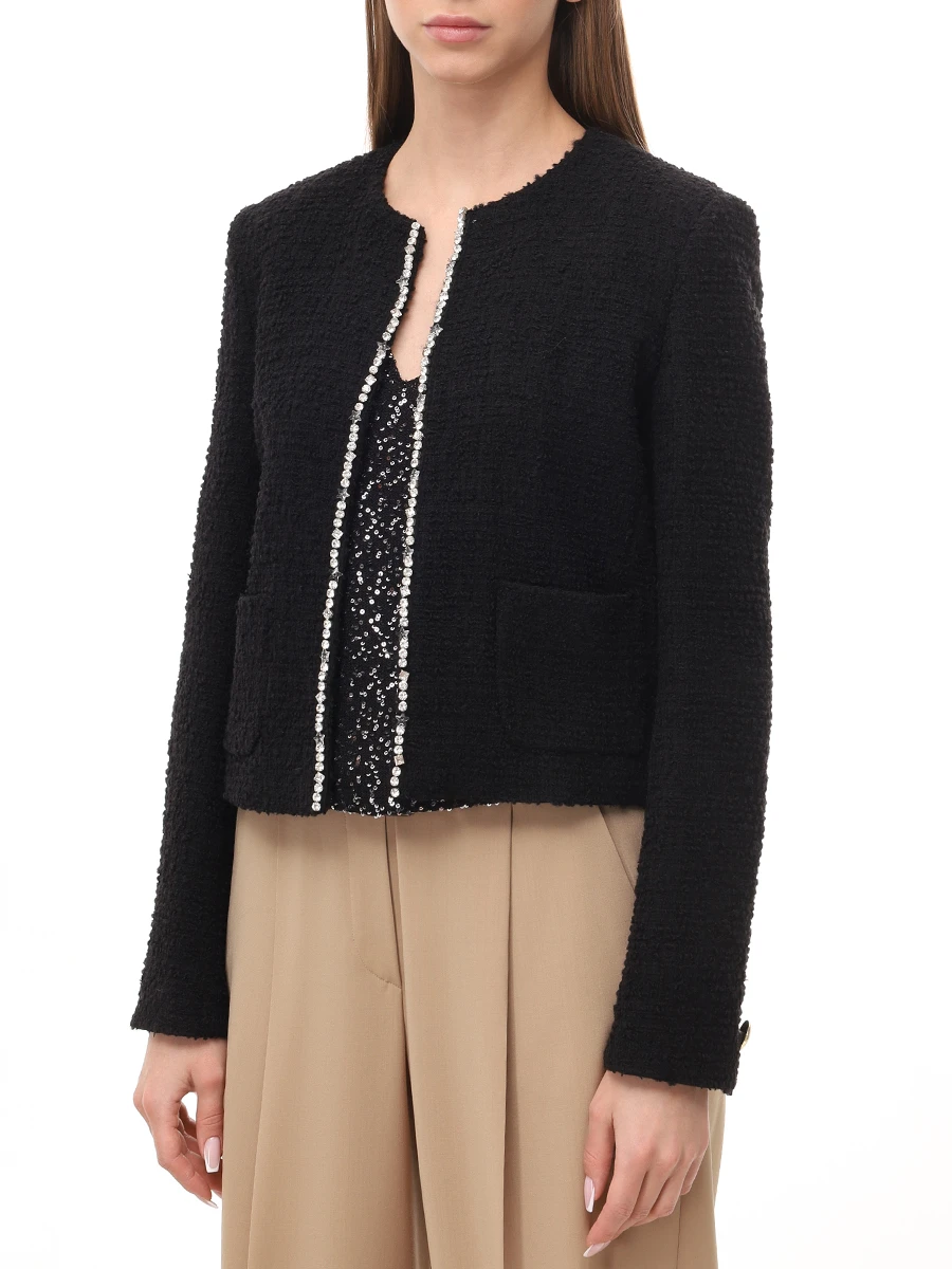 Жакет твидовый