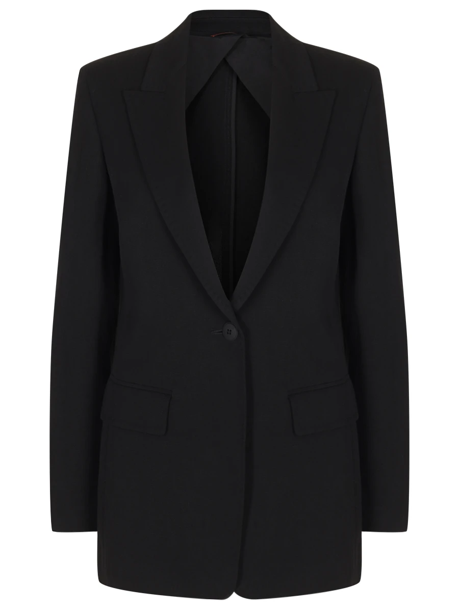 Пиджак из вискозы и льна