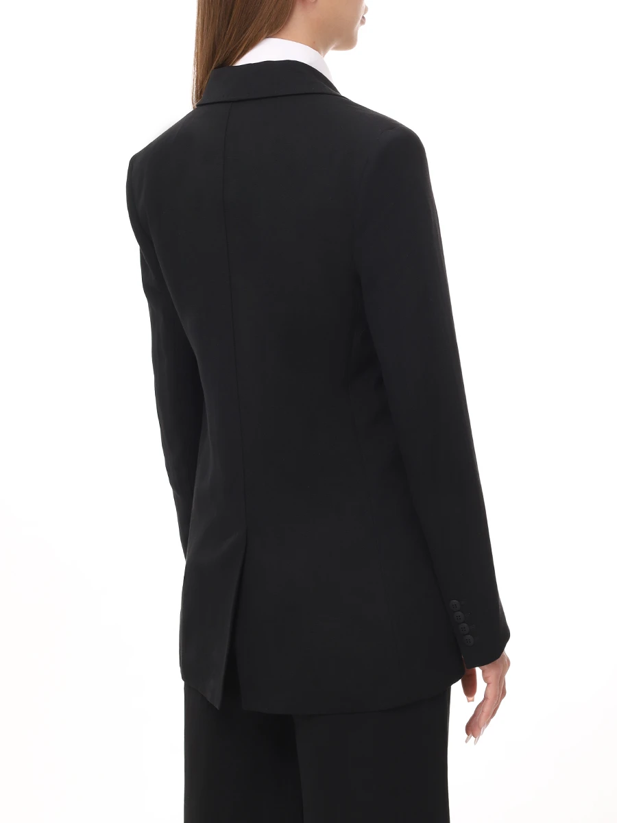 Пиджак из вискозы и льна