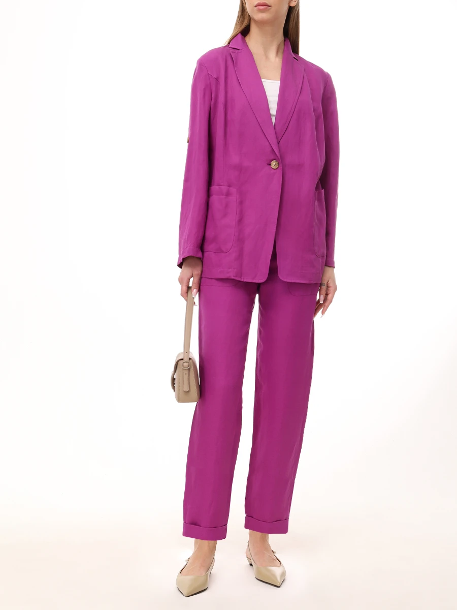 Пиджак однотонный