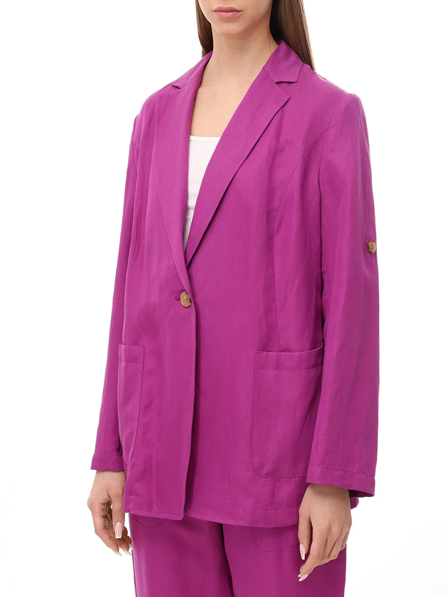 Пиджак однотонный
