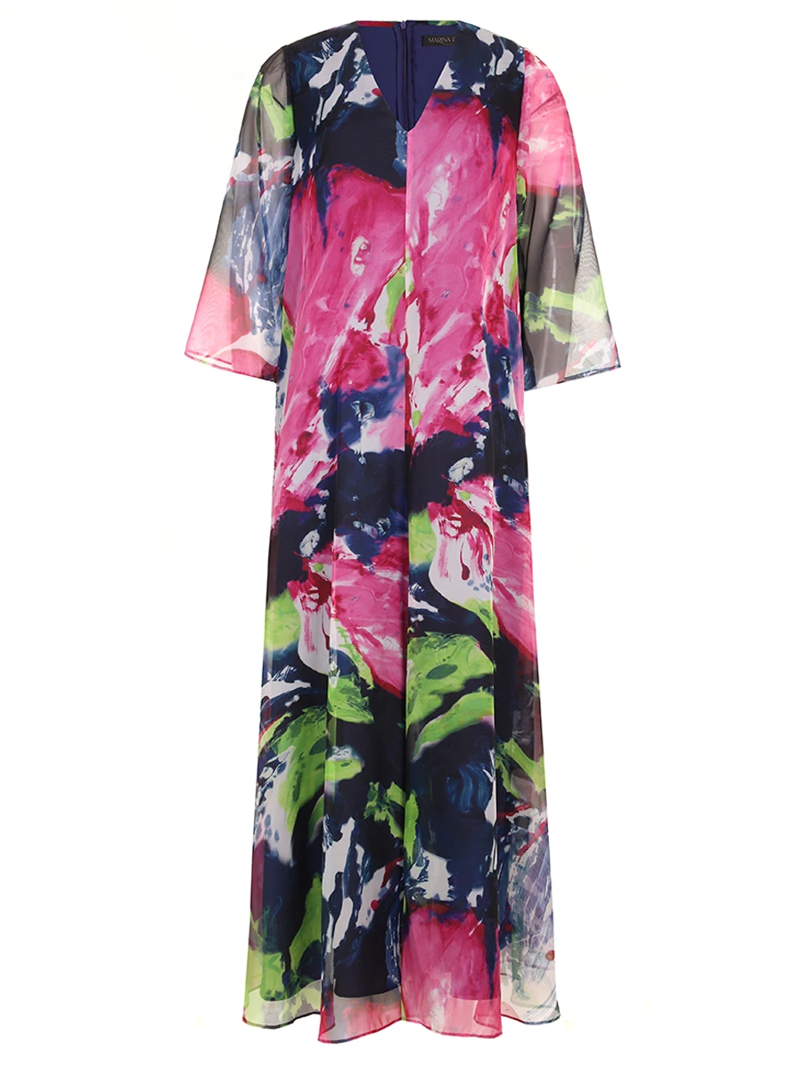 Платье с принтом