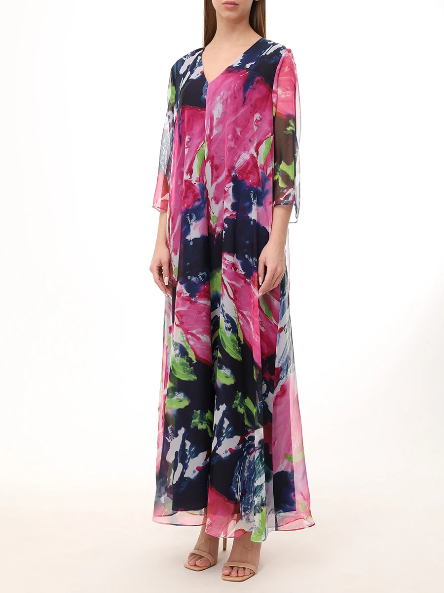 Платье с принтом