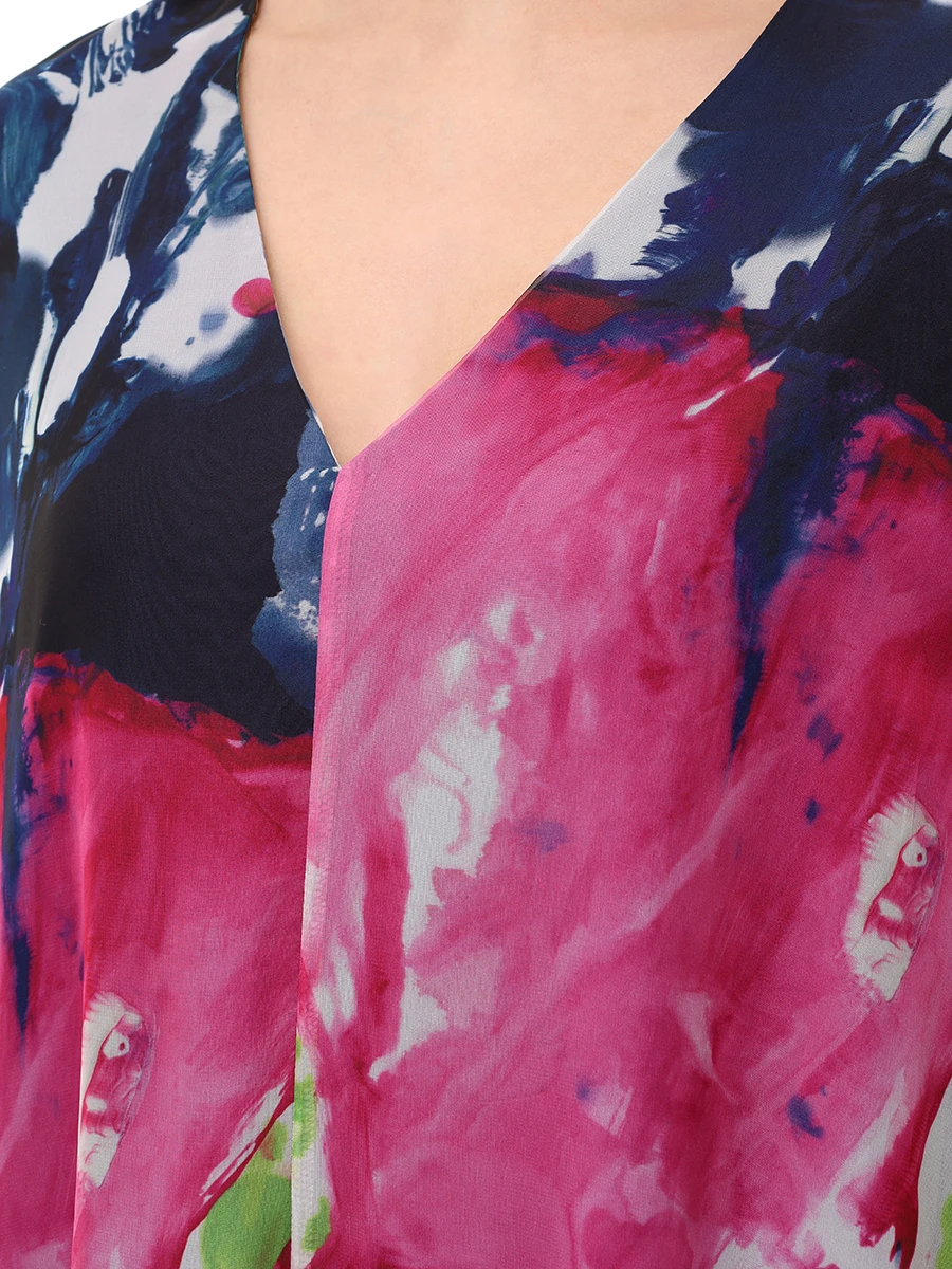 Платье с принтом