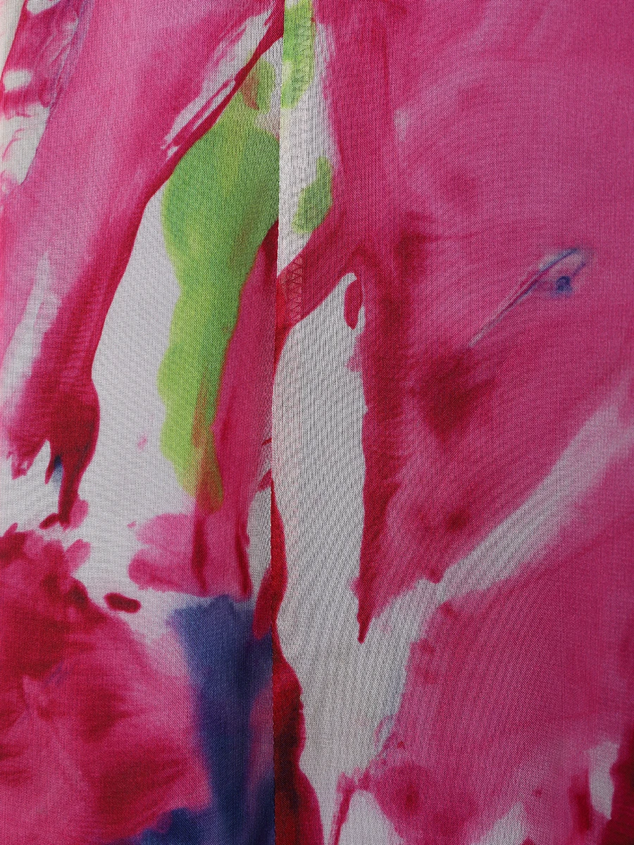 Платье с принтом