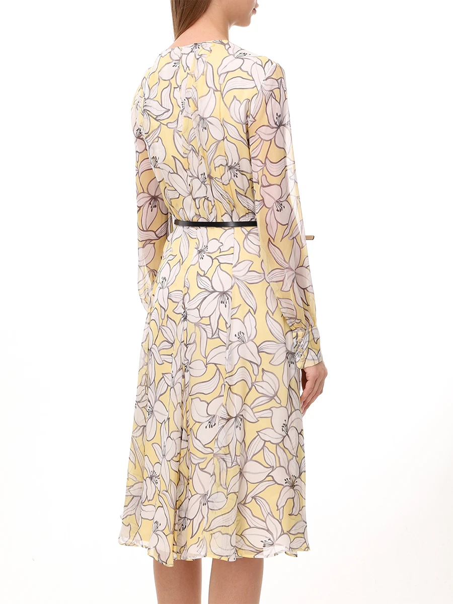 Платье шелковое