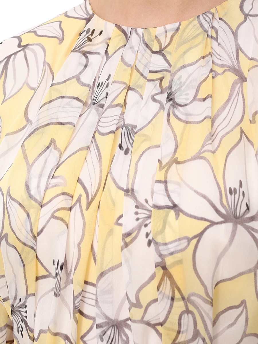 Платье шелковое