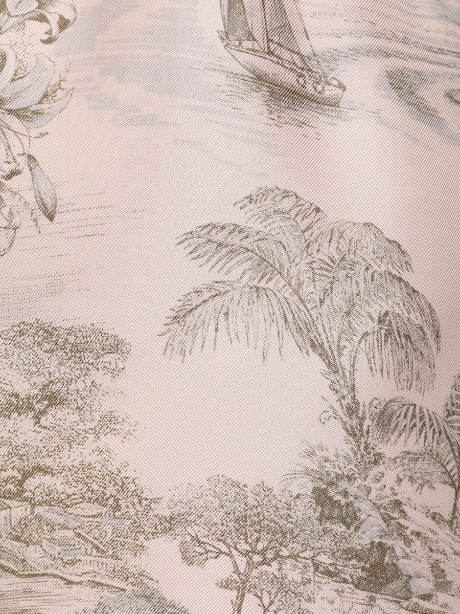 Платье шелковое