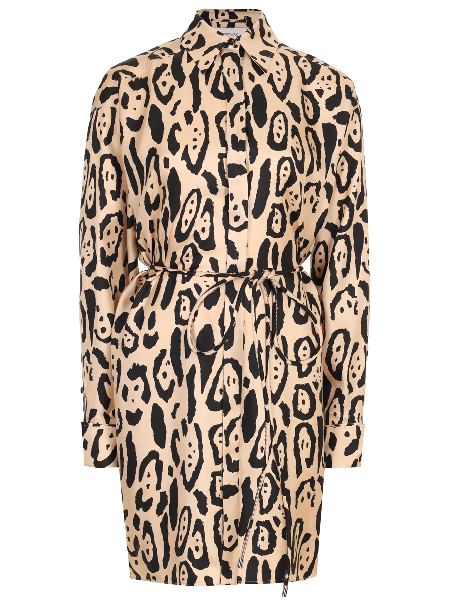 Платье шелковое