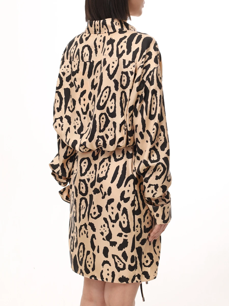 Платье шелковое