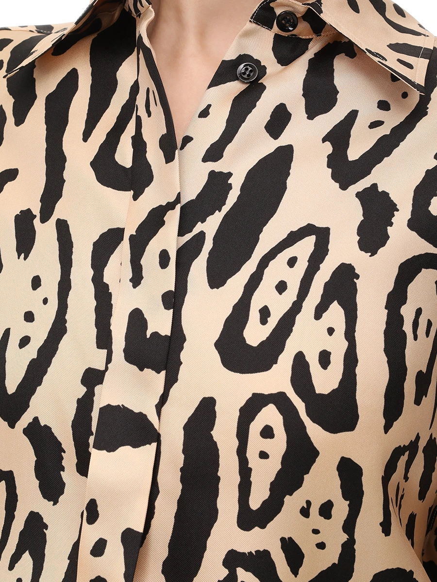 Платье шелковое