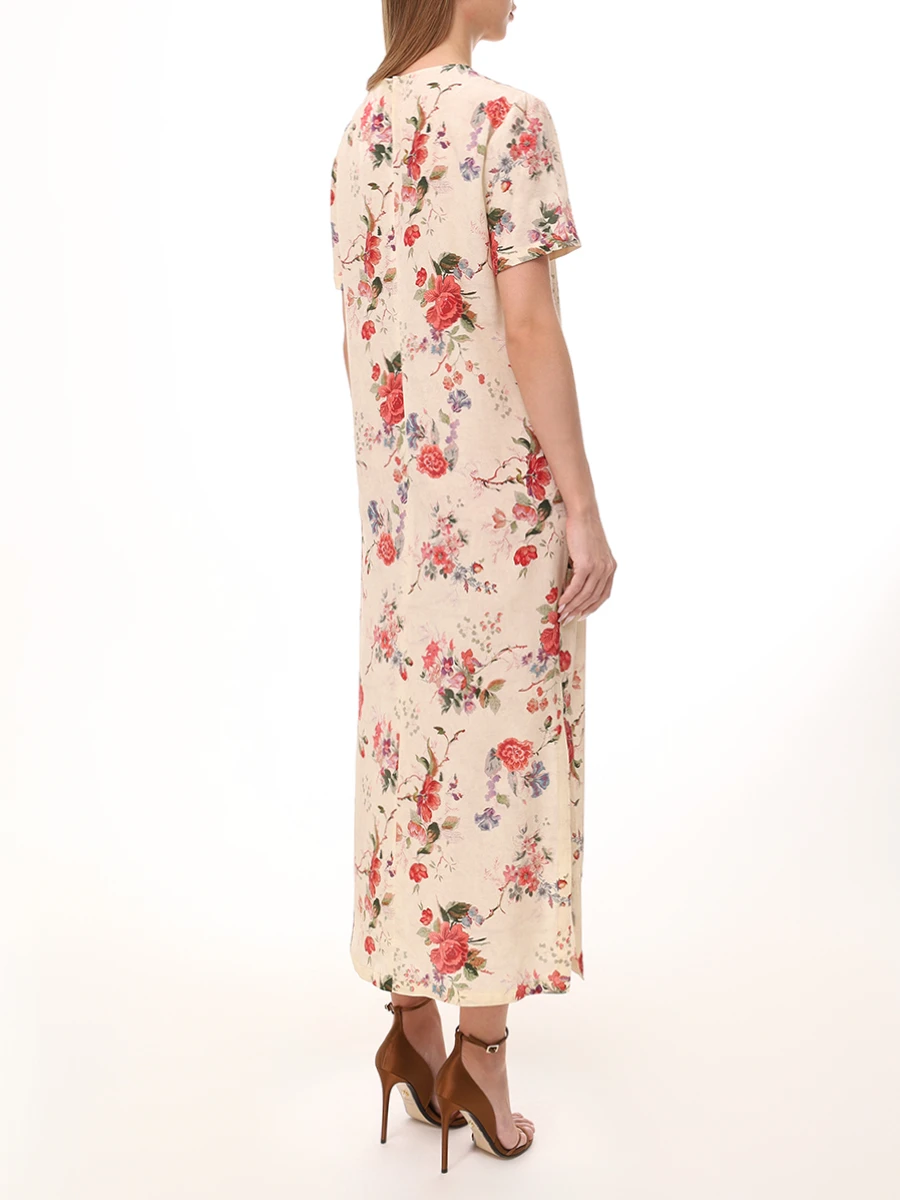 Платье шелковое