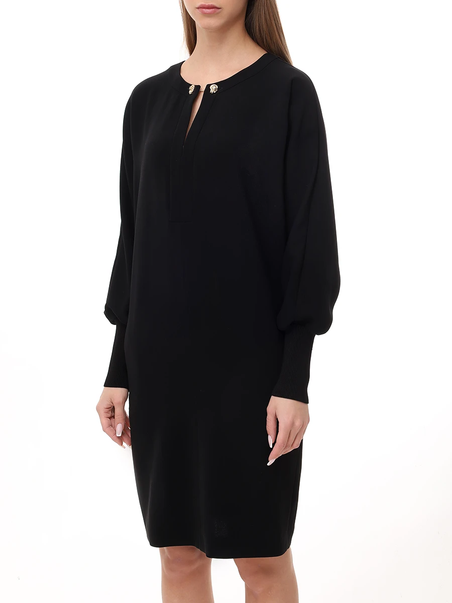 Платье однотонное