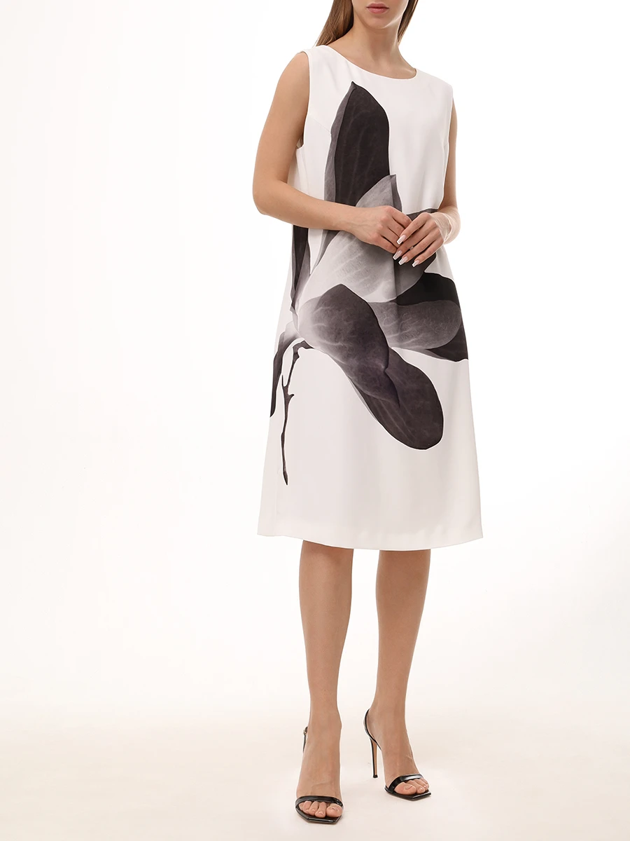 Платье с принтом