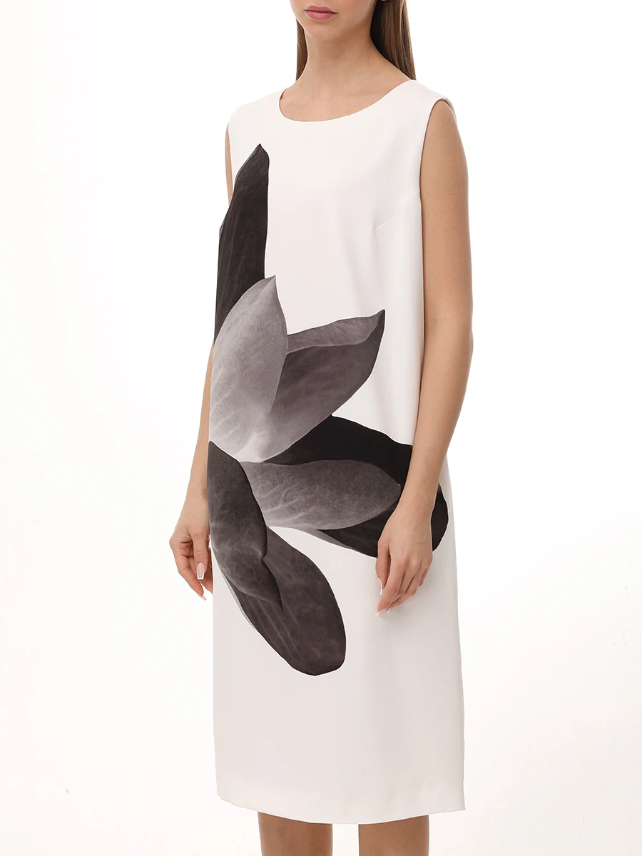 Платье с принтом