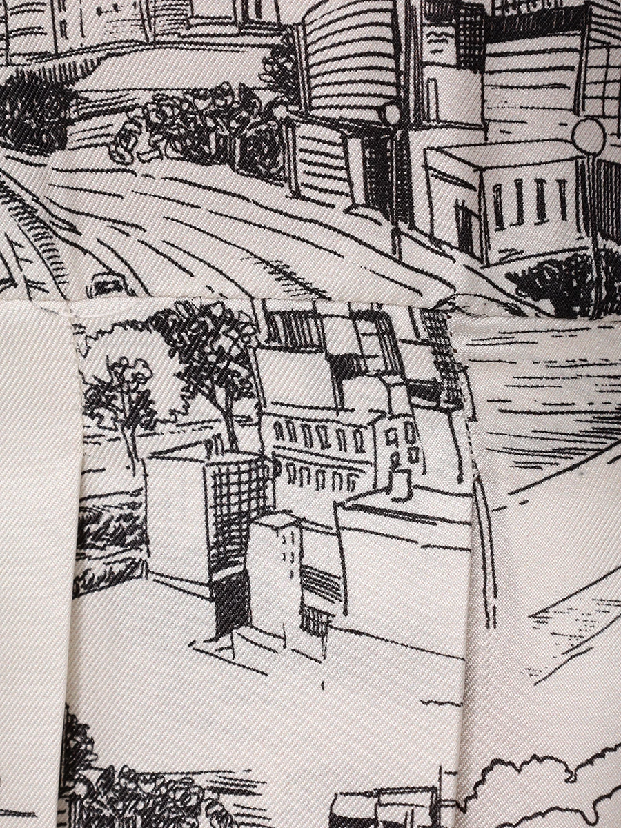 Платье шелковое