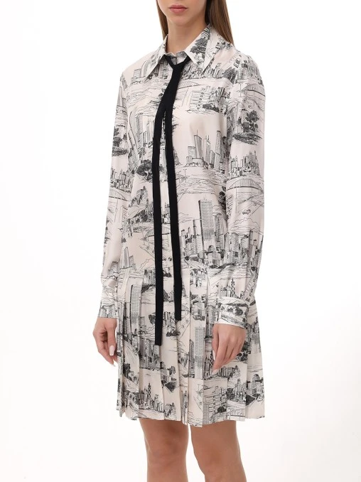 Платье шелковое MAX MARA