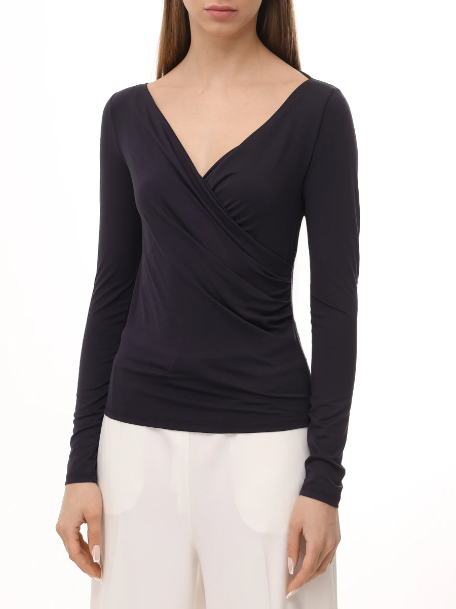 Лонгслив из вискозы