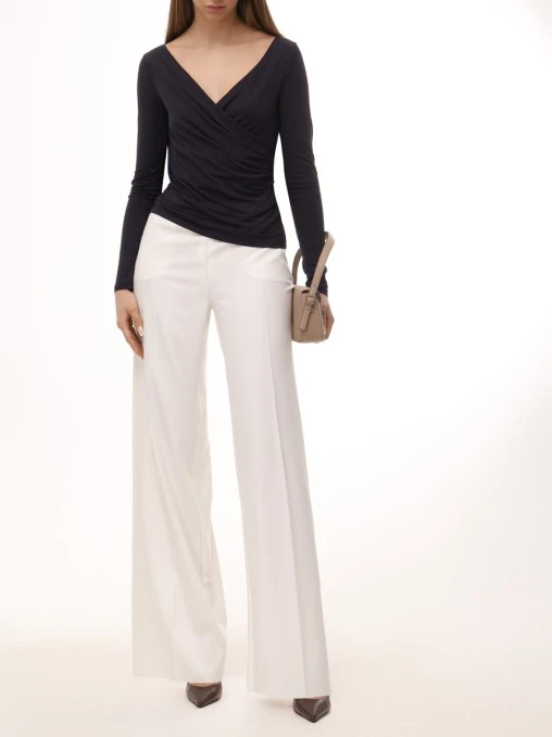 Лонгслив из вискозы MAX MARA