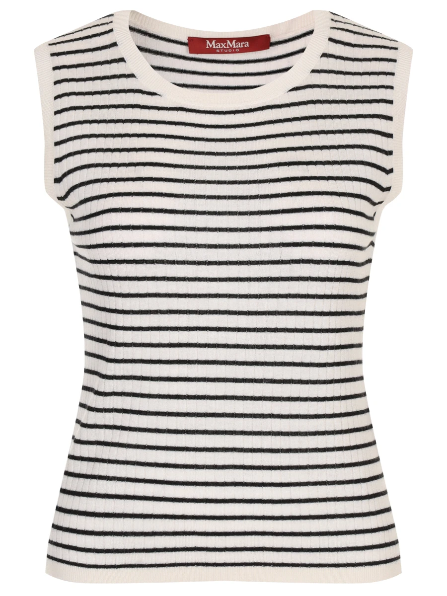 Топ из шелка и шерсти