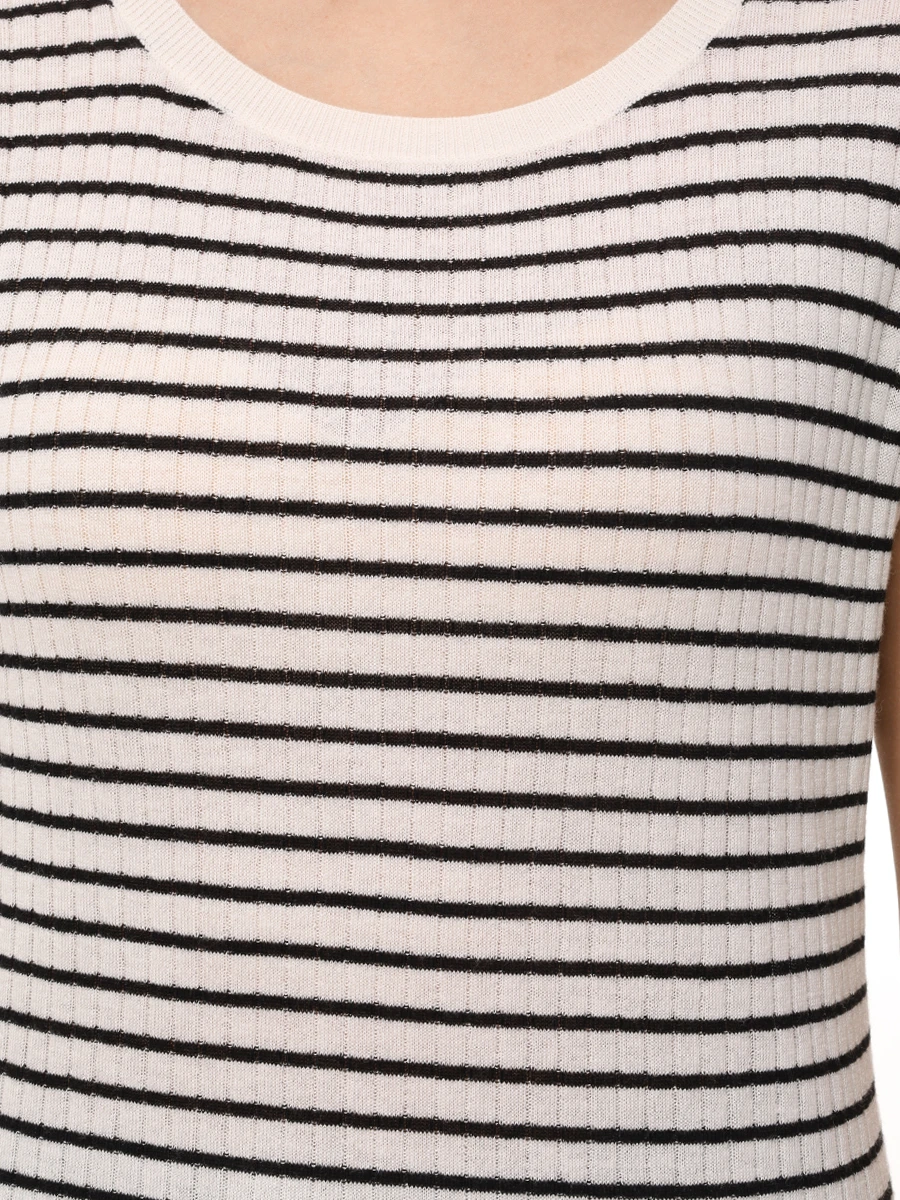 Топ из шелка и шерсти