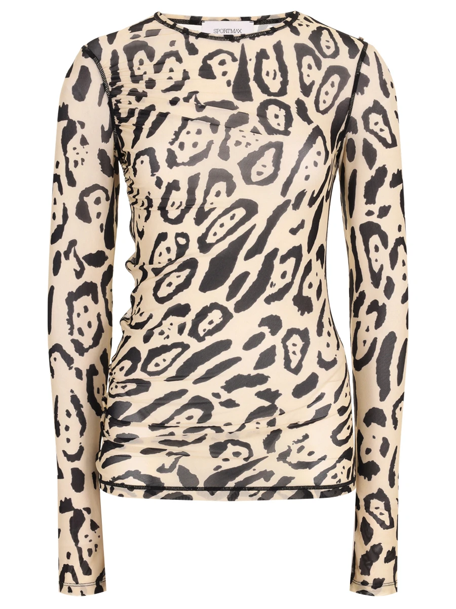 Лонгслив с принтом