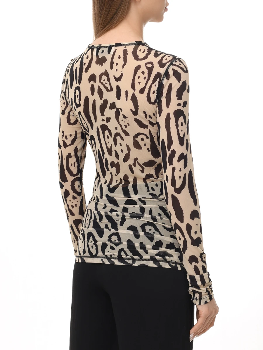 Лонгслив с принтом