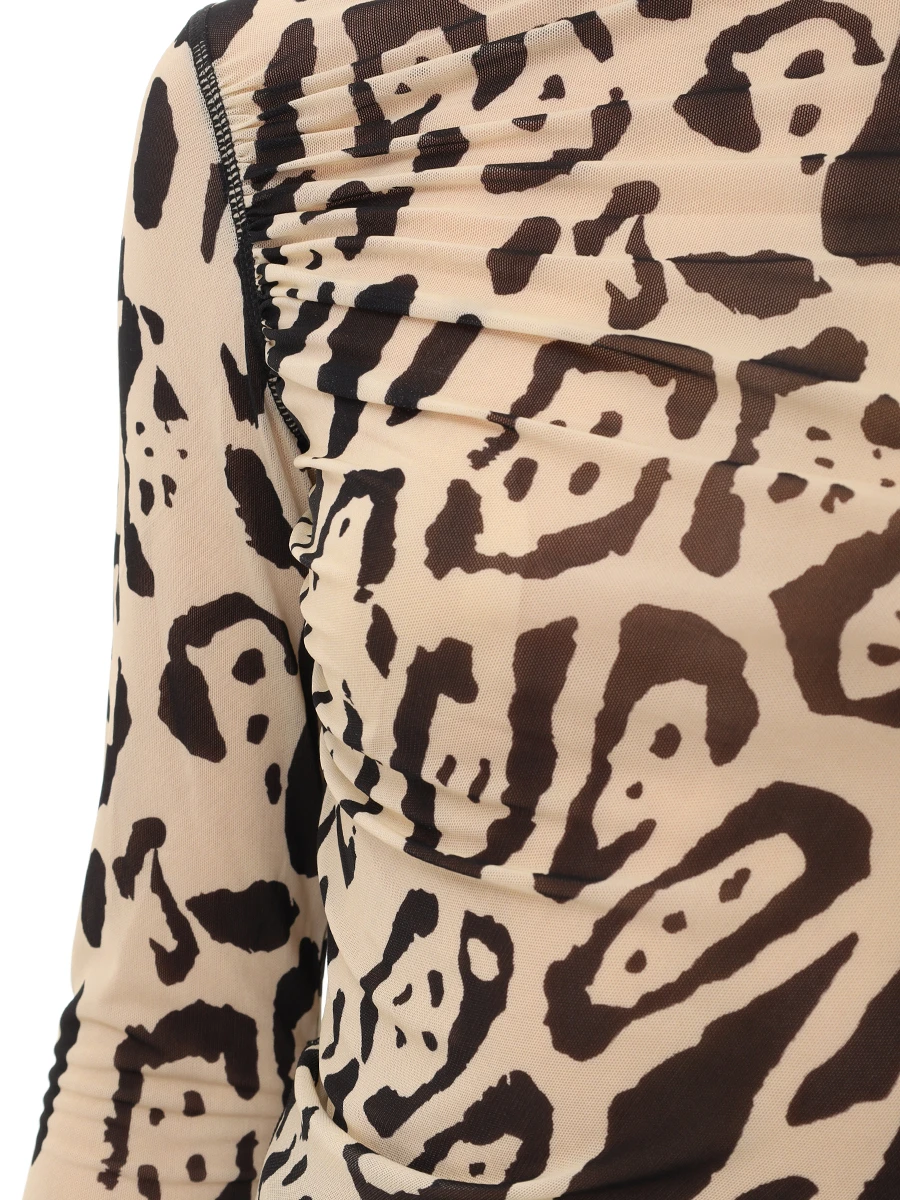 Лонгслив с принтом