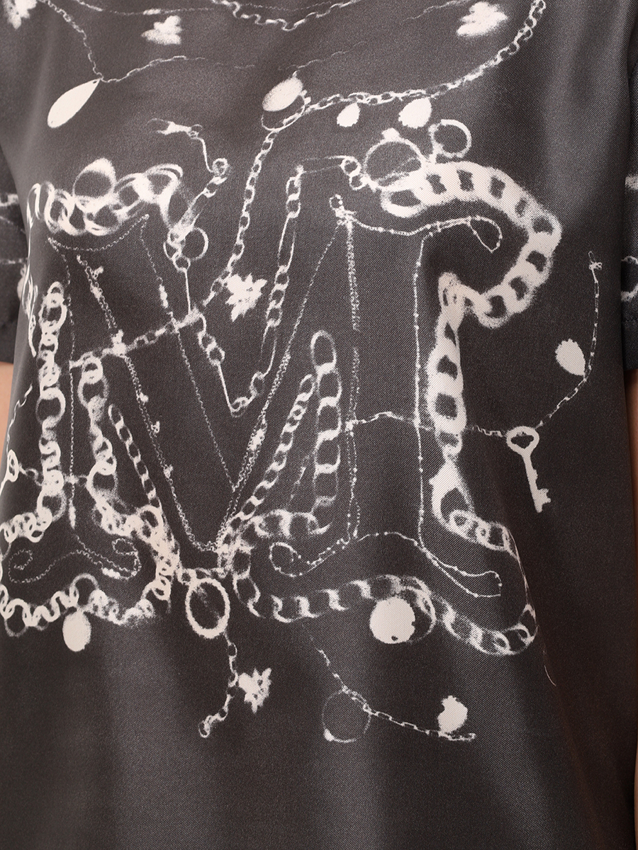 Блуза шелковая