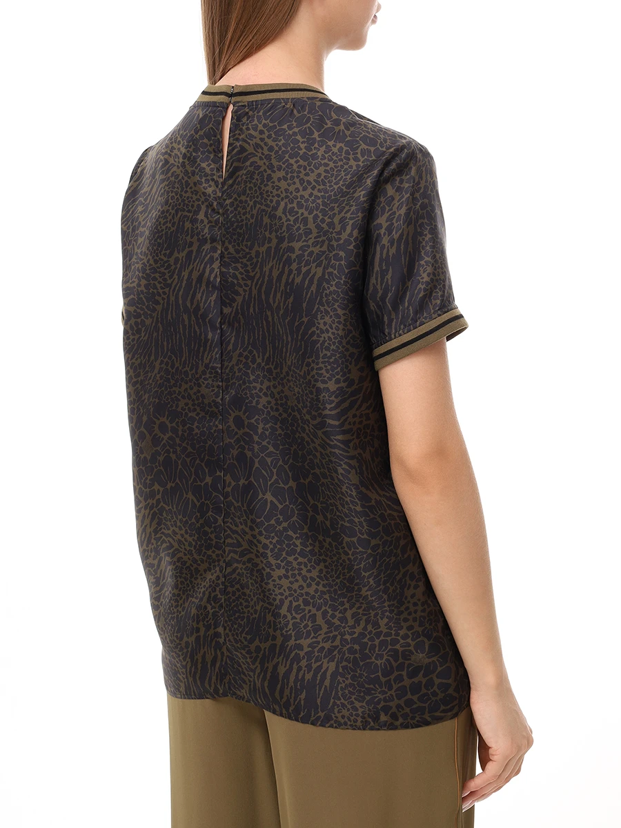 Блуза шелковая