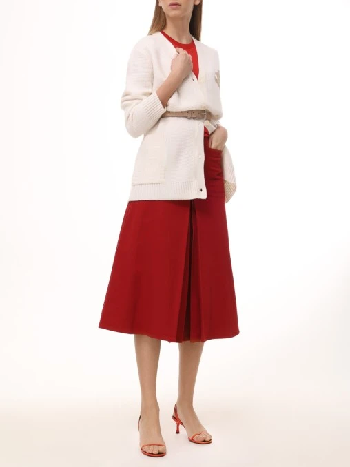 Кардиган из шерсти и кашемира MAX MARA