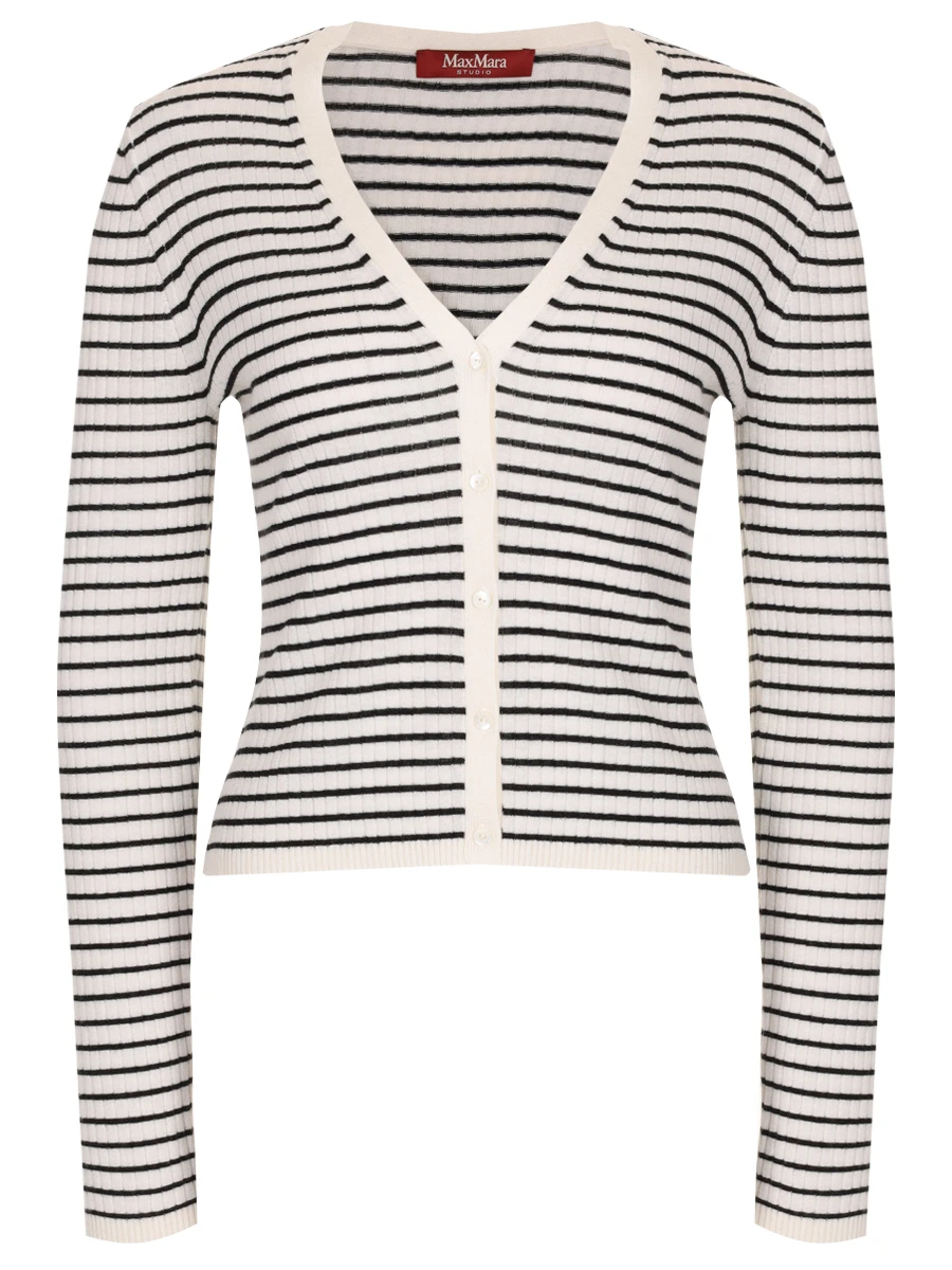 Кардиган из шелка и шерсти